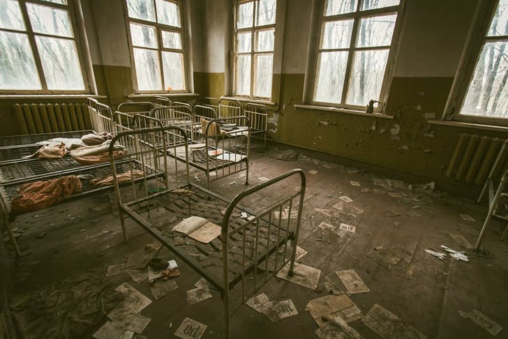 abandoned hospital