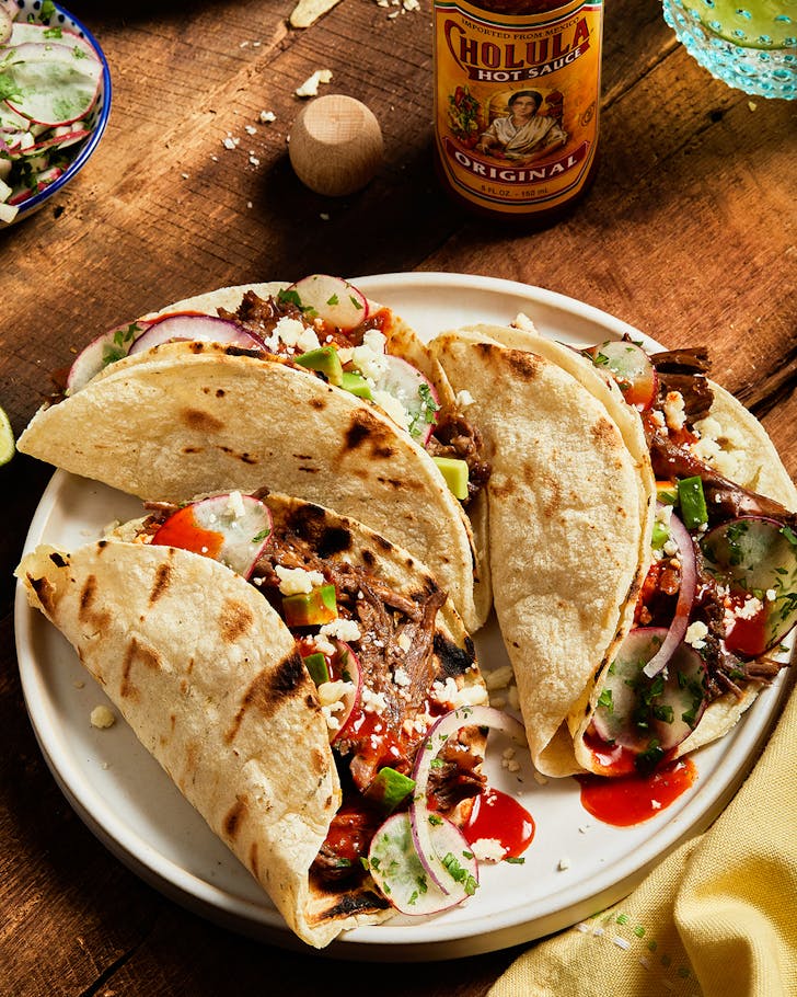 Slow-Cooked Spicy Tacos