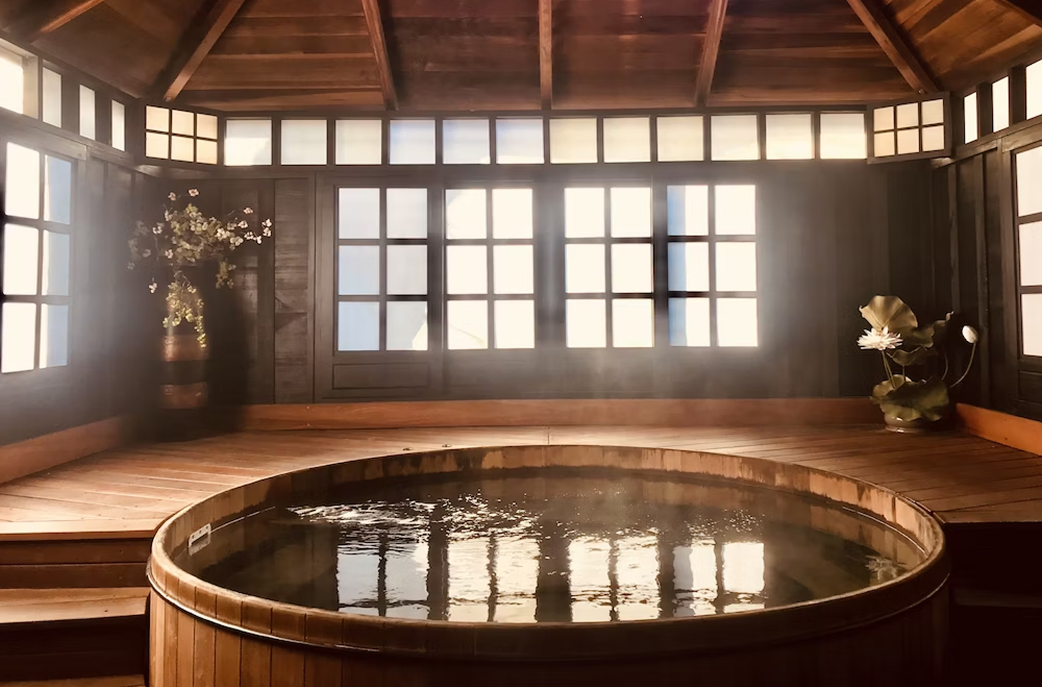 a private onsen