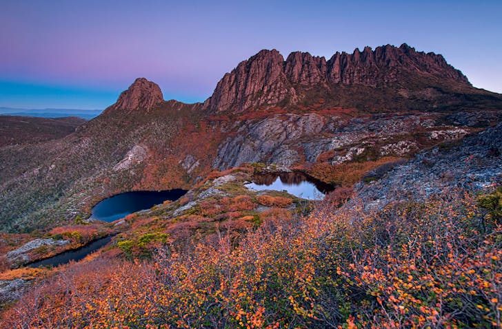 wild landscape in tasmania